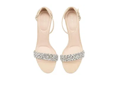 Pelle Moda Heidy Ankle Strap Sandal In Silver