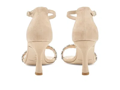 Pelle Moda Heidy Ankle Strap Sandal In Silver