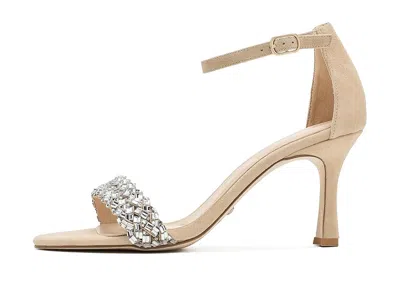 Pelle Moda Heidy Ankle Strap Sandal In Silver