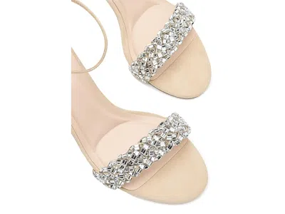 Pelle Moda Heidy Ankle Strap Sandal In Silver