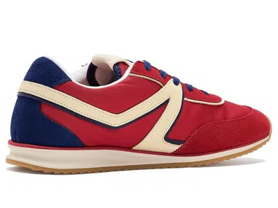 Rag & Bone Multicolor Retro Trainer Sneakers In Red