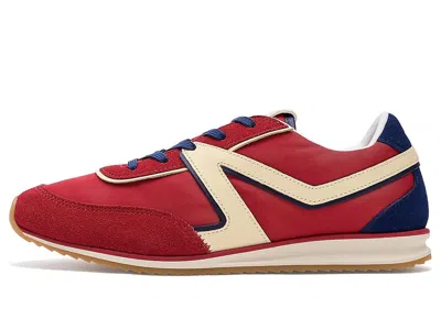 Rag & Bone Multicolor Retro Trainer Sneakers In Red