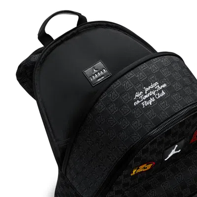 Jordan Monogram Backpack In Black
