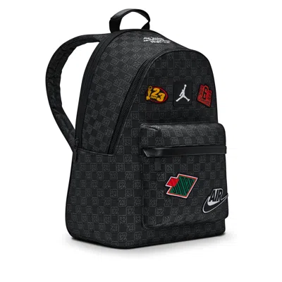 Jordan Monogram Backpack In Black