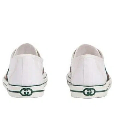 Gucci Fabric Upper And Rubber Sole Sneaker In White