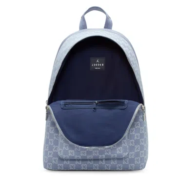 Jordan Monogram Backpack (20.8l) In Blue