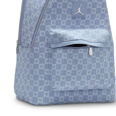 Jordan Monogram Backpack (20.8l) In Blue