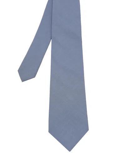 Ben Sherman Men's Classic Design Solid Pattern Tie In Blue
