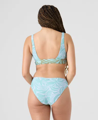 Roxy Women's Printed Full-coverage Swim Bottoms In Multi
