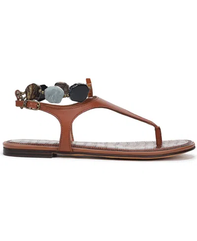 Sam Edelman Canna Ankle Strap Sandal In Brown