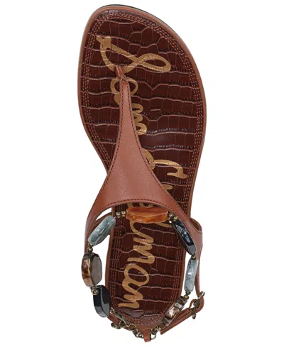 Sam Edelman Canna Ankle Strap Sandal In Brown