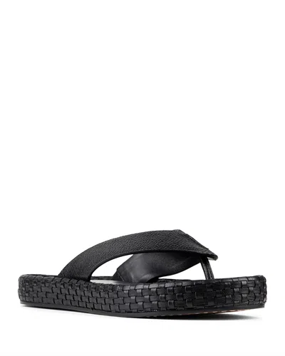 Donald Pliner Dasara Platform Flip Flop In Black
