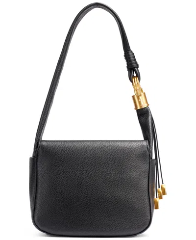 Donna Karan Tartan Medium Shoulder Bag In Multi