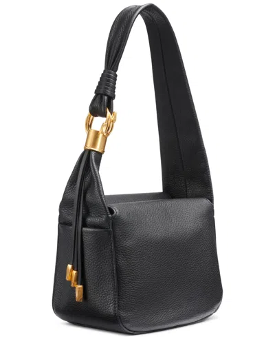 Donna Karan Tartan Medium Shoulder Bag In Multi