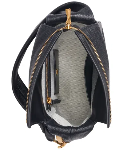 Donna Karan Tartan Medium Shoulder Bag In Multi