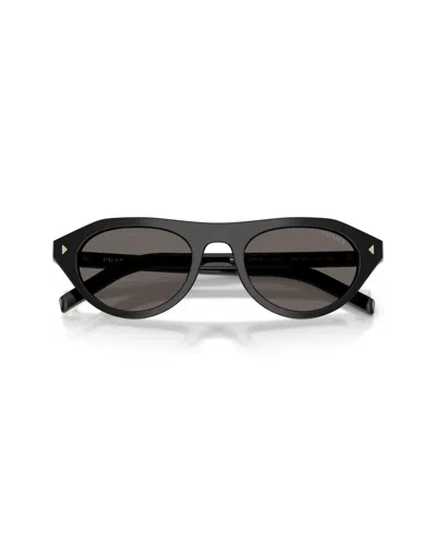 Prada Pr B15s 16k731 51mm Womens Irregular Sunglasses In Black