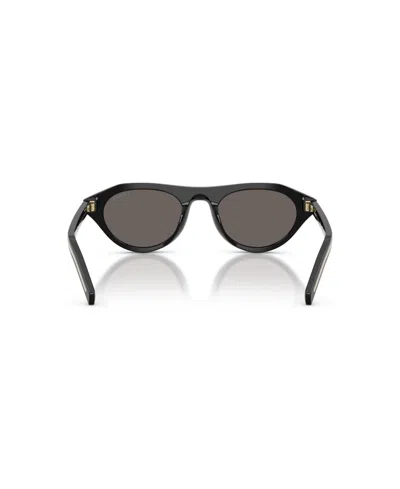 Prada Pr B15s 16k731 51mm Womens Irregular Sunglasses In Black