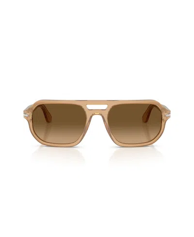 Persol Unisex Sunglasses Po3393s In Gold