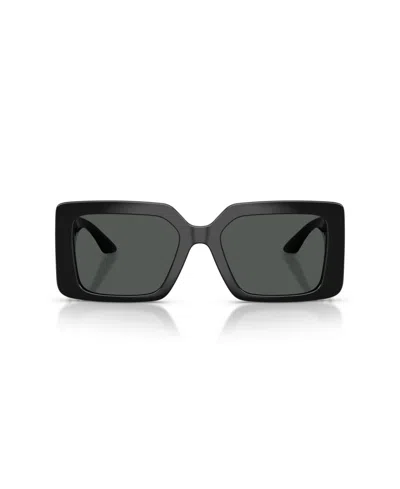 Versace Eyewear Square-frame Sunglasses In Black