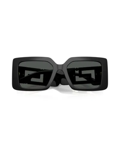 Versace Eyewear Square-frame Sunglasses In Black