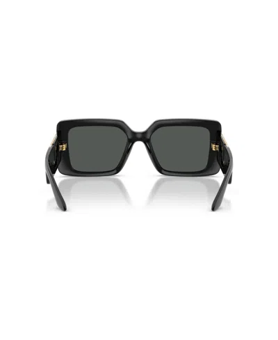 Versace Eyewear Square-frame Sunglasses In Black