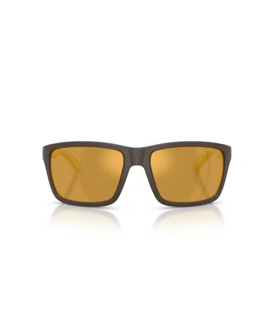 Burberry Rectangular-frame Sunglasses In Brown