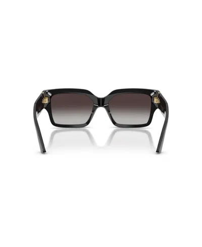 Jimmy Choo Rectangular-frame Sunglasses In Black