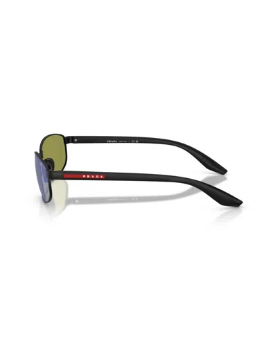 Prada Linea Rossa Man Sunglass Ps B53s In Black