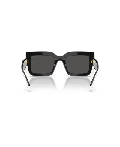 Prada Women's Rectangle Sunglasses, Pr D01s In Pattern