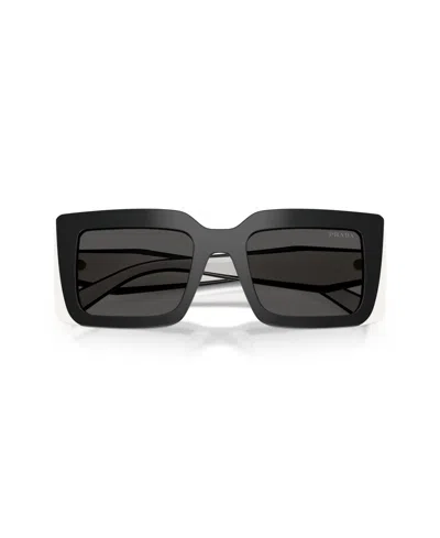 Prada Women's Rectangle Sunglasses, Pr D01s In Pattern