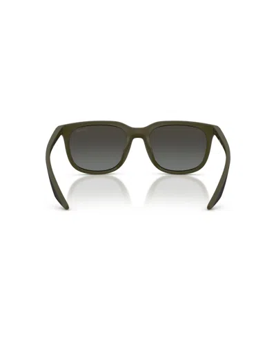 Prada Men's Rectangle Sunglasses, Ps B09su In Red