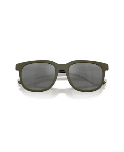Prada Men's Rectangle Sunglasses, Ps B09su In Red