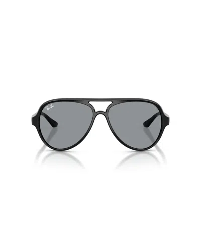 Ray Ban Cats 5000 Classic Sunglasses Black Frame Grey Lenses 59-13