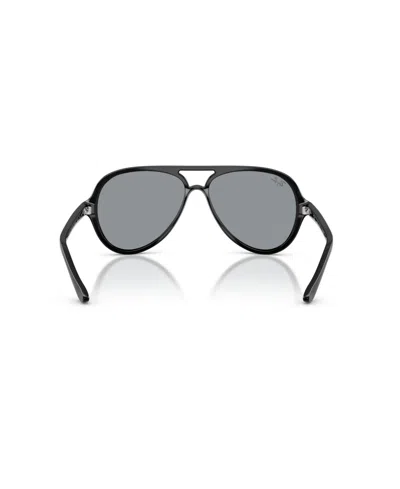 Ray Ban Cats 5000 Classic Sunglasses Black Frame Grey Lenses 59-13