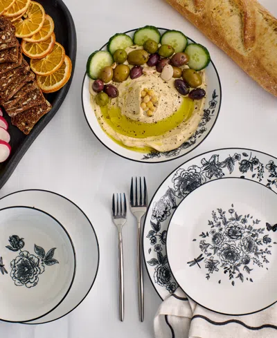 Stone Lain Esme 24 Pc. Dinnerware Set, Service For 8 In Multi