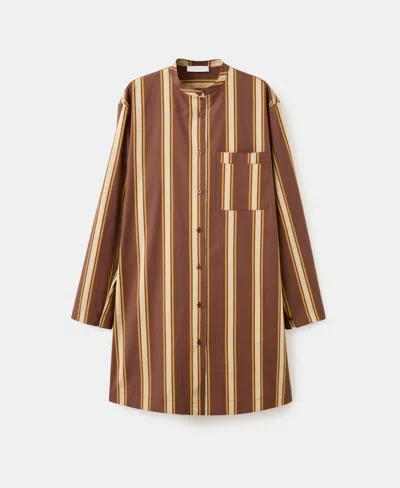 Mango Women's Stripe Printed Midi Caftan In Multi