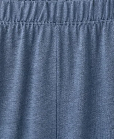 Mango Women's Basic Long Lyocell Trousers In Blue