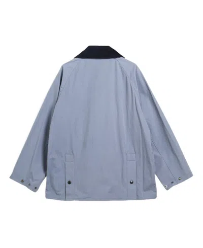 Barbour Peached Oversized Bedale Casual Jacket In Multi