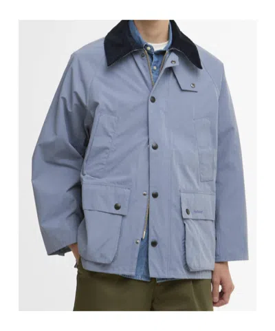 Barbour Peached Oversized Bedale Casual Jacket In Multi