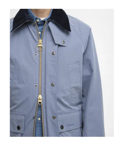 Barbour Peached Oversized Bedale Casual Jacket In Multi