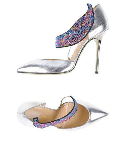 Giannico Pump In Silver