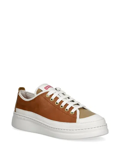 Camper Twins Panelled Platform Sneakers In Multi