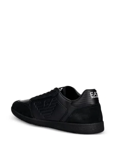 Ea7 Embossed Logo Sneakers In Multi