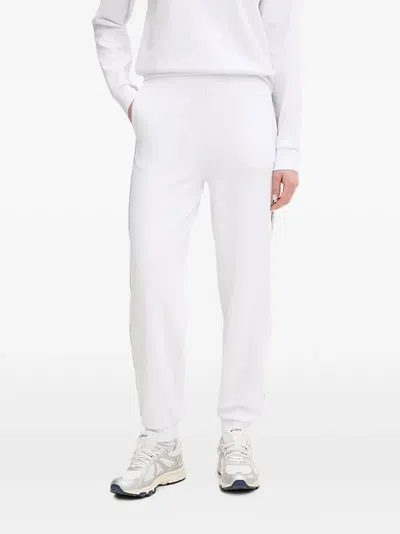 Ea7 Logo-print Tracksuit Set In White