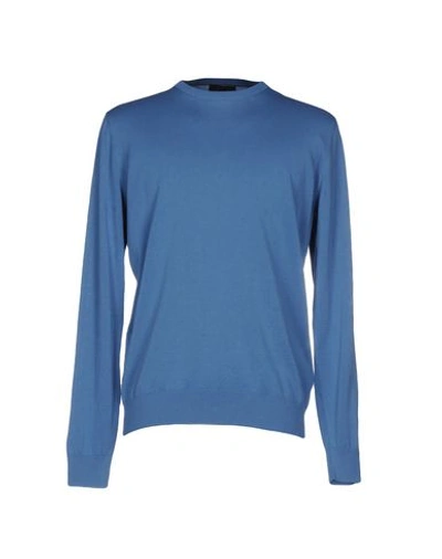 Prada Sweater In Pastel Blue