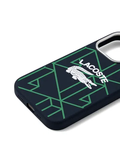 Lacoste Iphone 15 Case In Black