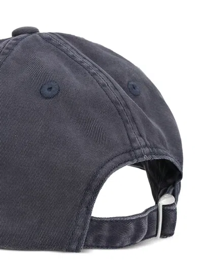 Armani Exchange Logo Patch Baseball Cap In Gray