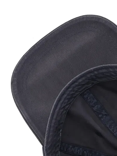 Armani Exchange Logo Patch Baseball Cap In Gray