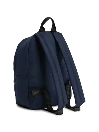 Tommy Jeans Logo-strap Backpack In Blue