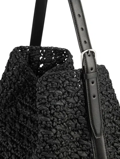 Totême Shoulder Bag Toteme Woman Color Black In Black